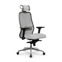 Кресло для руководителя Samurai SL-3.041 Infinity Easy Clean черный плюс