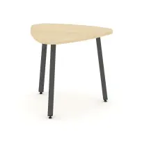 Стол для переговоров Style Project SN-4.SPRG-70.3 Акация Лорка/Металл Черный 900×900×750