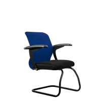 Конференц-кресло Metta SU-M-4F2 подл. 160 / осн. 008 / Черный