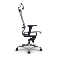 Кресло для руководителя Samurai S-3.051 Infinity Easy Clean черный плюс