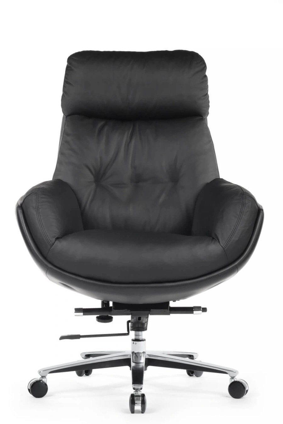 Кресло для руководителя Marco LS-262A Чёрная кожа